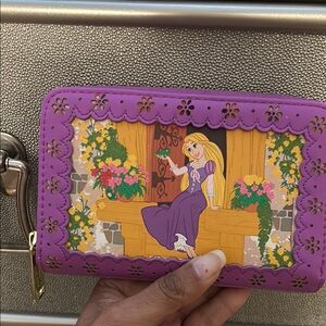 Disney Rapunzel Purple Wallet